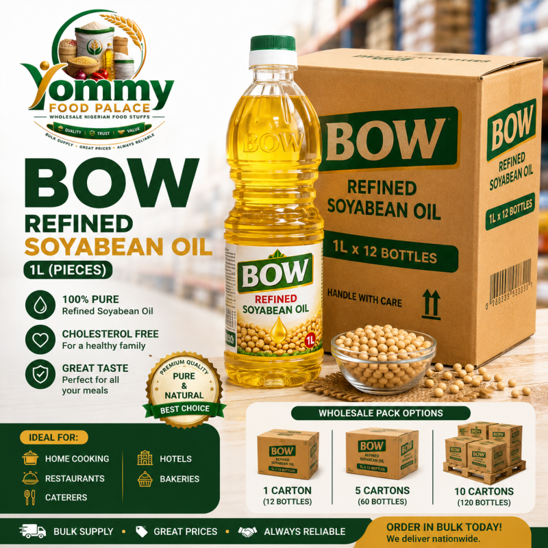 BOW REFINED SOYABEAN 1L (PIECES)